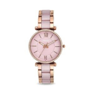 Horlogeband Fossil ES4346 Roestvrij staal (RVS) Rosé 16mm